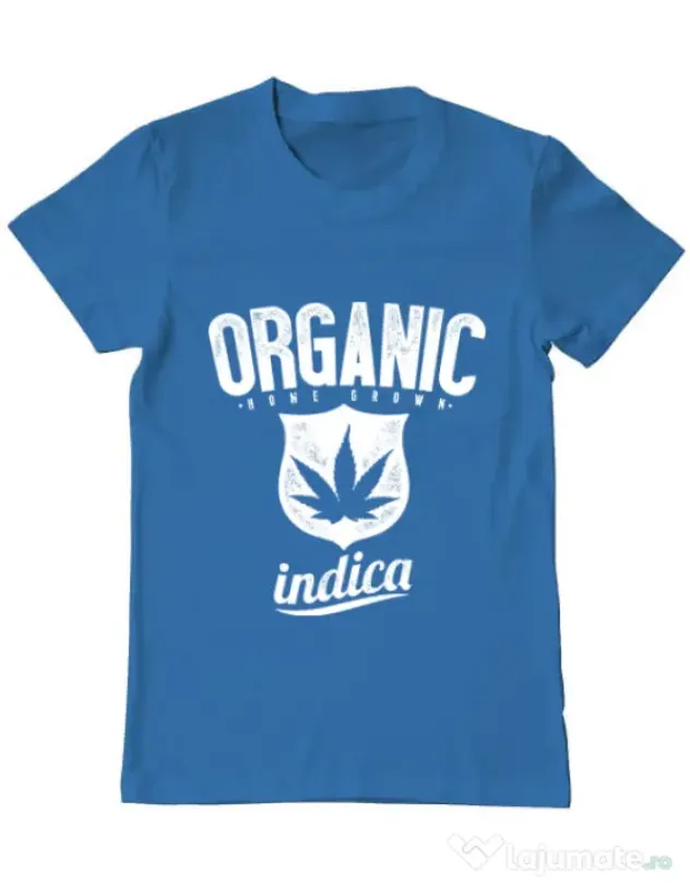 Tricou ADLER barbat Indica Albastru azuriu