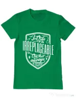Tricou ADLER barbat Irreplaceable Verde mediu