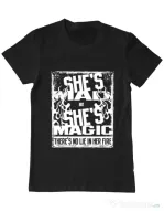 Tricou ADLER barbat Mad but magic Negru