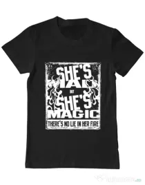 Tricou ADLER barbat Mad but magic Negru