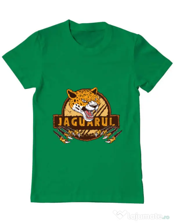 Tricou ADLER barbat Jaguarul Verde mediu