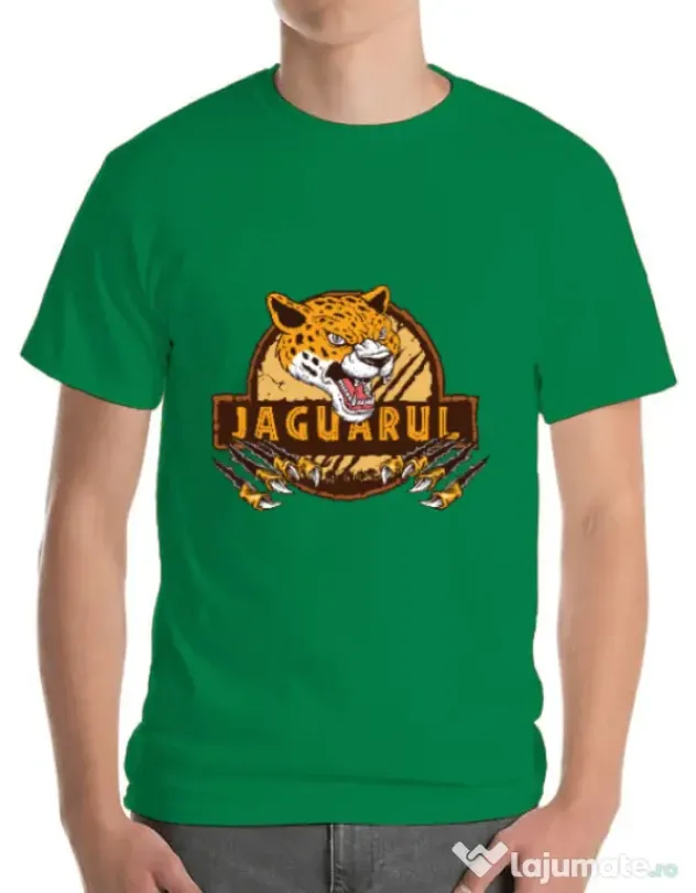 Tricou ADLER barbat Jaguarul Verde mediu
