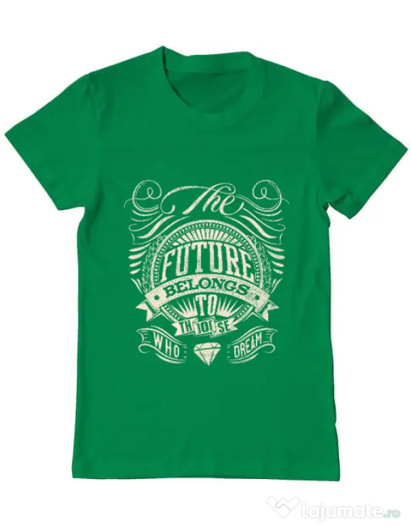 Tricou ADLER barbat The future Verde mediu