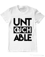 Tricou ADLER barbat Untouchable Alb