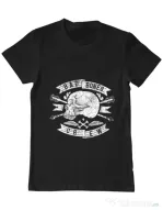 Tricou ADLER barbat Skull symbol Negru