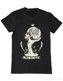 Tricou ADLER barbat Dead hands Negru
