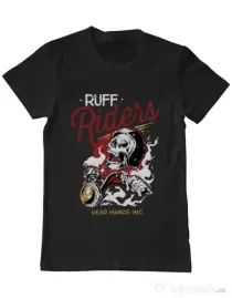 Tricou ADLER barbat Ruff riders Negru