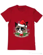 Tricou ADLER barbat Santa Claws Rosu