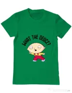 Tricou ADLER barbat What the deuce Verde mediu