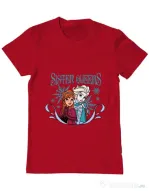 Tricou ADLER barbat Sister Queens Rosu