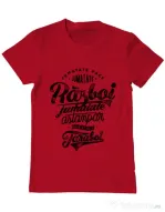 Tricou ADLER barbat Pace si razboi Rosu