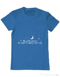 Tricou ADLER barbat Nu am lut Albastru azuriu