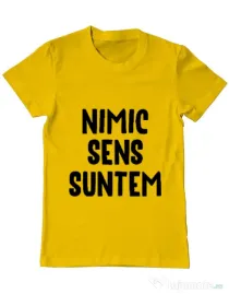 Tricou ADLER barbat Nu are sens 1 Galben
