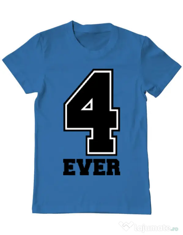Tricou ADLER barbat Forever Albastru azuriu