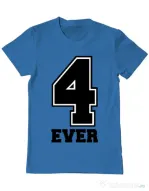 Tricou ADLER barbat Forever Albastru azuriu