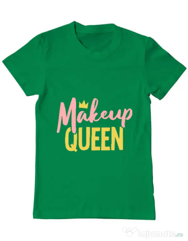 Tricou ADLER barbat Makeup queen Verde mediu