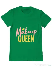 Tricou ADLER barbat Makeup queen Verde mediu