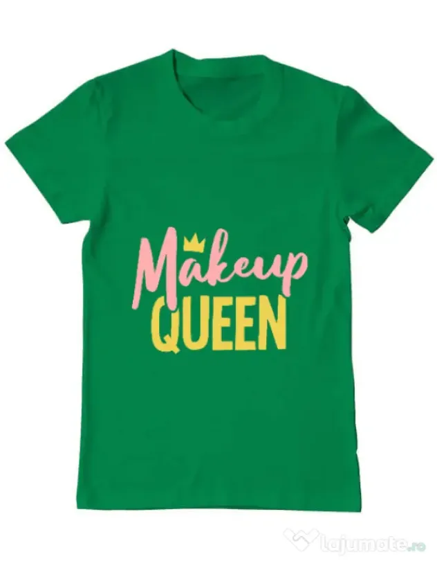Tricou ADLER barbat Makeup queen Verde mediu