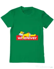 Tricou ADLER barbat Whatever Verde mediu