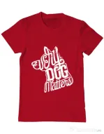 Tricou ADLER barbat Every dog matters 2 Rosu