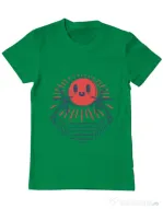 Tricou ADLER barbat Hello sunset Verde mediu