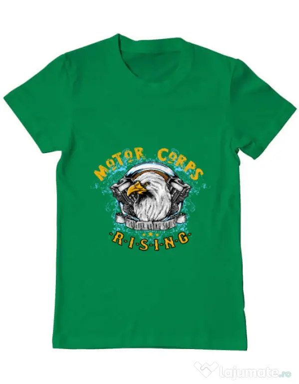 Tricou ADLER barbat Eagle Verde mediu