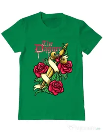 Tricou ADLER barbat The dagger Verde mediu