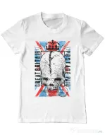 Tricou ADLER barbat Great  Britain Post Alb