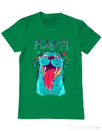 Tricou ADLER barbat Play Verde mediu