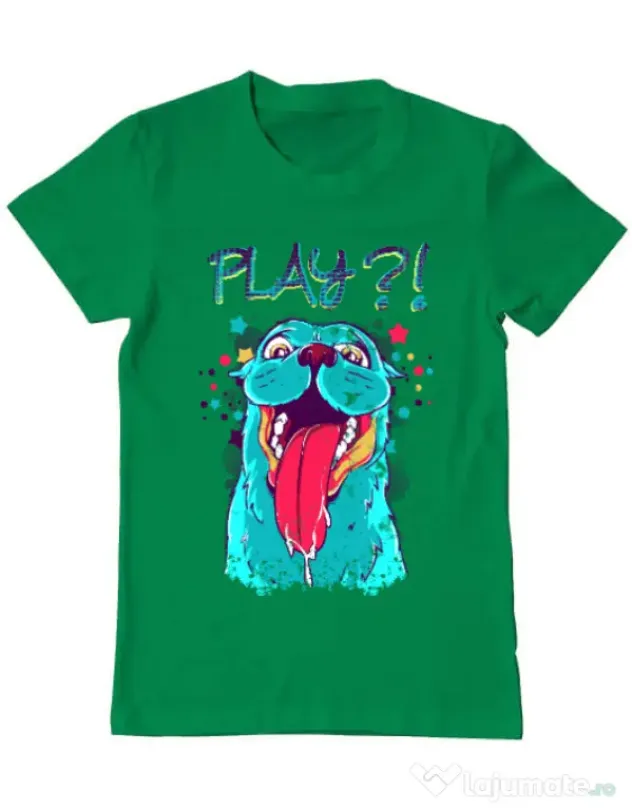 Tricou ADLER barbat Play Verde mediu
