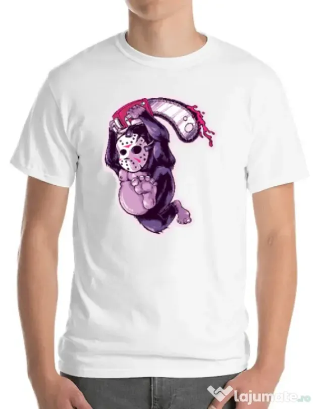Tricou ADLER barbat Kong revenge Alb