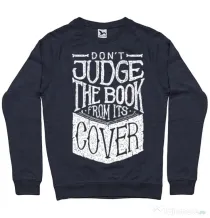 Bluza ADLER barbat Book cover Denim inchis