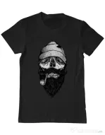 Tricou ADLER barbat Bone sailor Negru