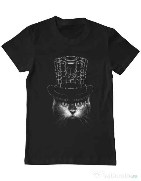 Tricou ADLER barbat Under my hat Negru