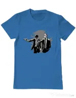 Tricou ADLER barbat Pulp killer Albastru azuriu