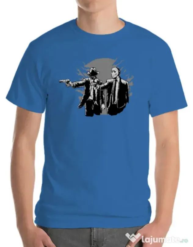 Tricou ADLER barbat Pulp killer Albastru azuriu