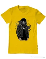 Tricou ADLER barbat Sky fighter Galben