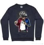 Bluza ADLER barbat Suicide gas mask Denim inchis