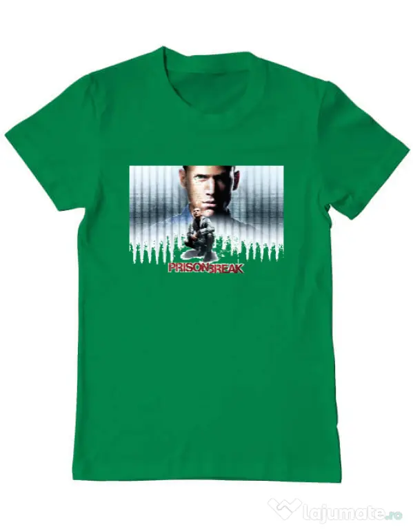 Tricou ADLER barbat Trapped Verde mediu