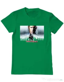 Tricou ADLER barbat Trapped Verde mediu