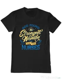 Tricou ADLER barbat Strongest women Negru