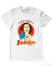 Tricou ADLER barbat Squirts Alb