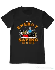Tricou ADLER barbat Energy saving mode Negru 