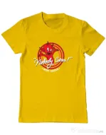 Tricou ADLER barbat Nobody cares Galben