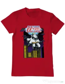 Tricou ADLER barbat Cleaning league Glove Rosu