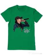 Tricou ADLER barbat Adi Morosanu FAMILIA Verde mediu