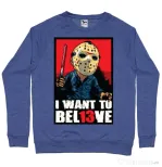 Bluza ADLER barbat Believe Jason Albastru melanj