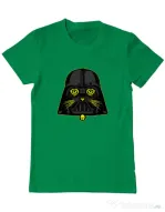 Tricou ADLER barbat Cat Vader Verde mediu