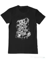Tricou ADLER barbat Do something today Negru
