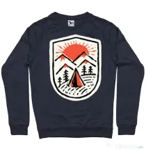 Bluza ADLER barbat Sunset camp Denim inchis